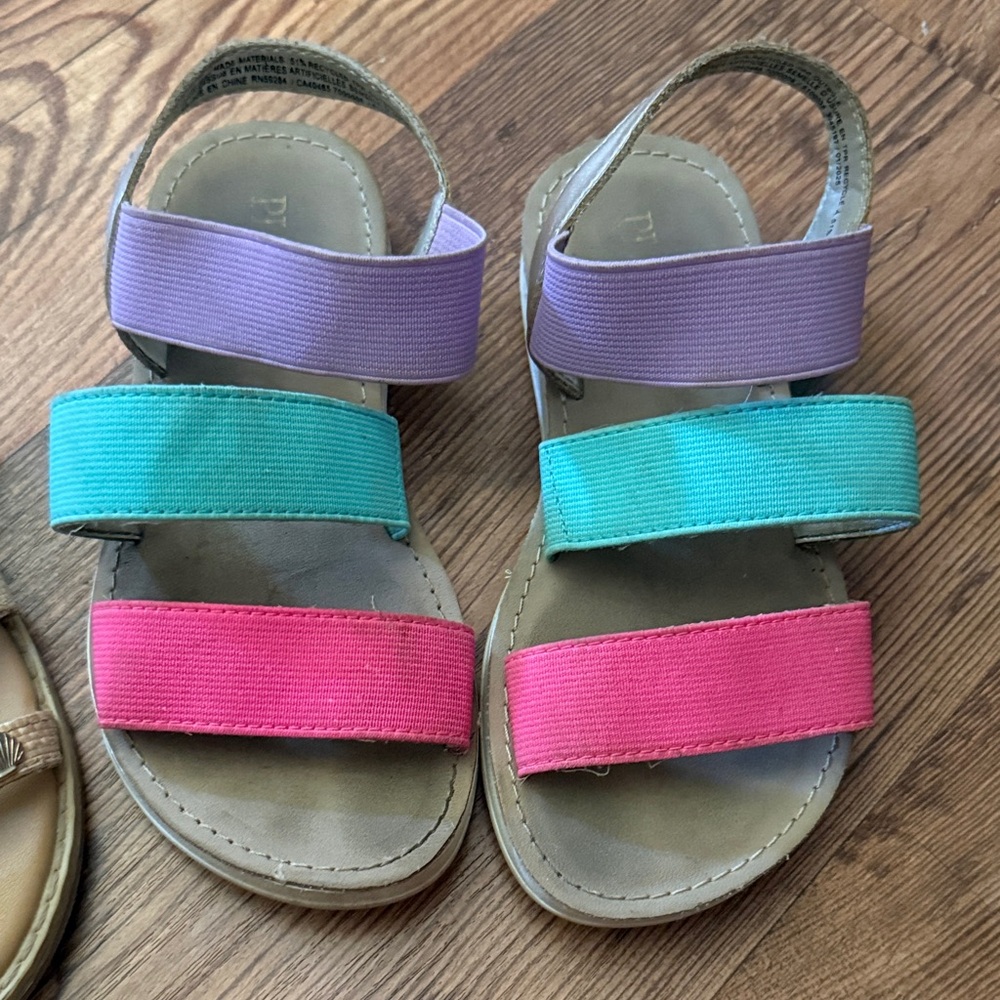 Kids Multi-Color Strap Sandals